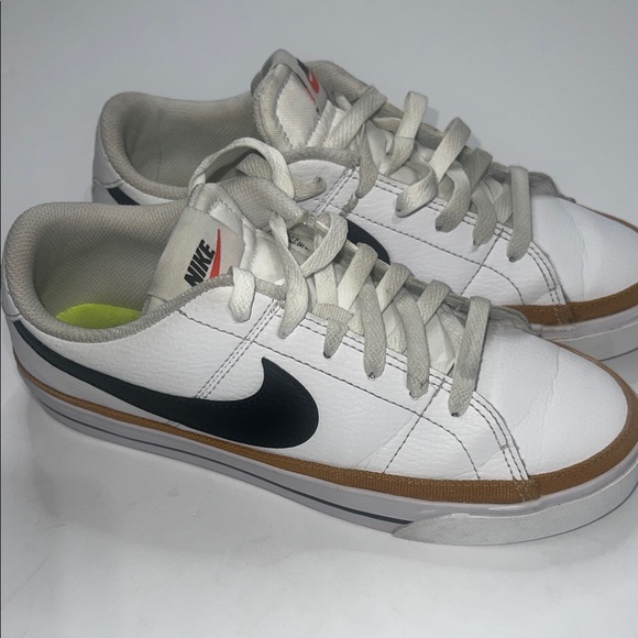 Nike Other - Nike Men's Size 8 - White, Black, and Brown Sneakers